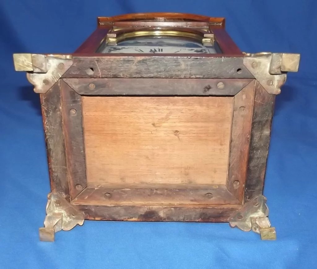 Fine Twin Fusee Regency Bracket Clock By Joseph Johnson 1780-1827 - Image 8