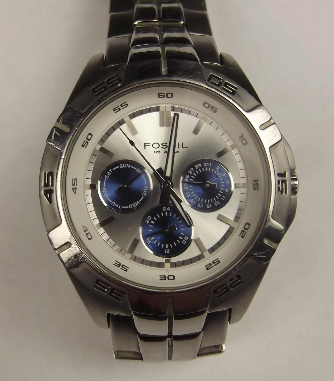 Fossil Gents Automatic Diver Style 10 ATM Wristwatch - Image 3