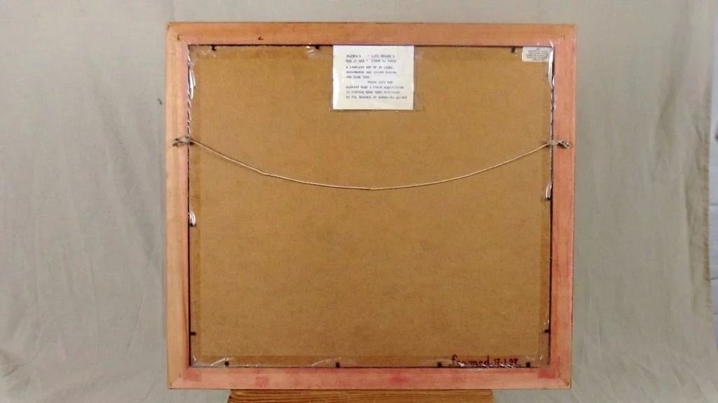 Framed Full Set Player's Cigarettes "Life Aboard A Man O'War" (1805 to 1905) 50 - Image 8