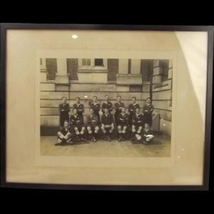 Framed Photograph Of The Dartmouth Royal Navy College Rugby 2nd XV Team 1930