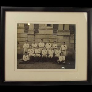 Framed Photograph Of The Dartmouth Royal Navy College Colts Soccer XI Team 1930