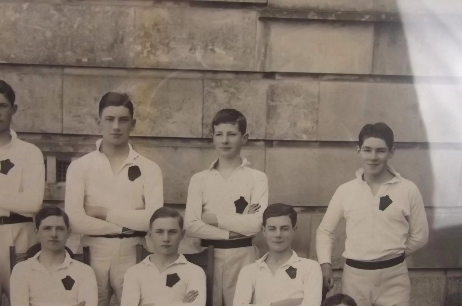 Framed Photograph Of The Dartmouth Royal Navy College Colts Soccer XI Team 1930 - Image 4