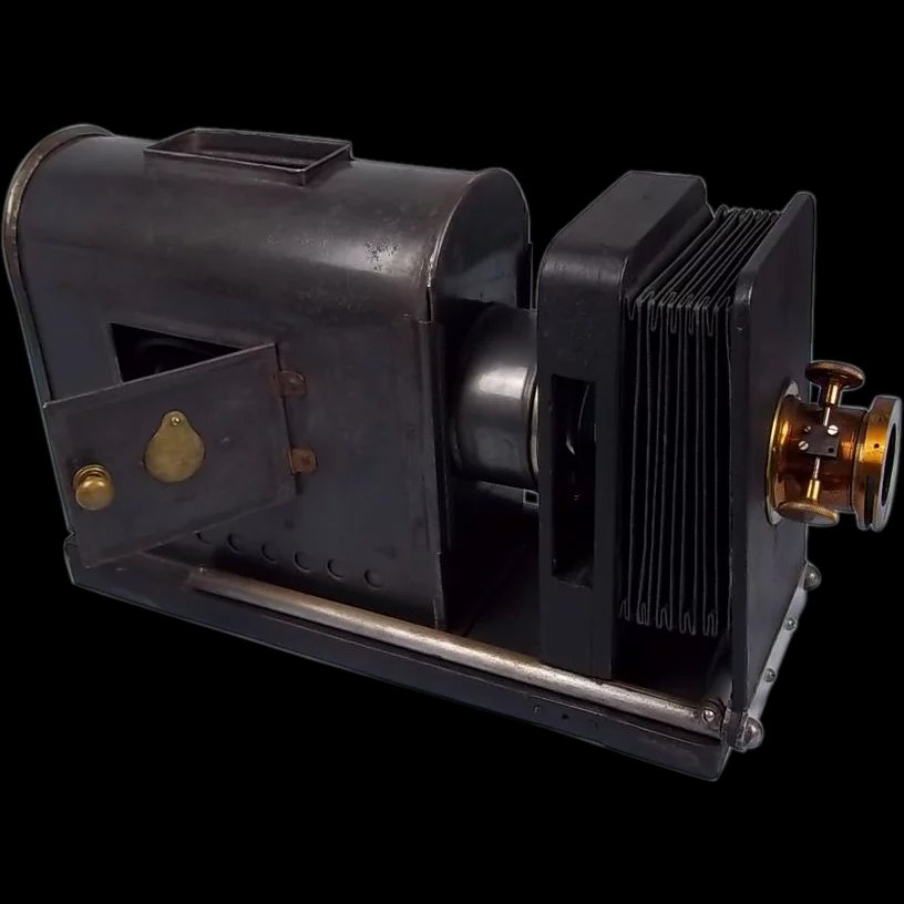 French Magic Lantern Slide Projector c1920