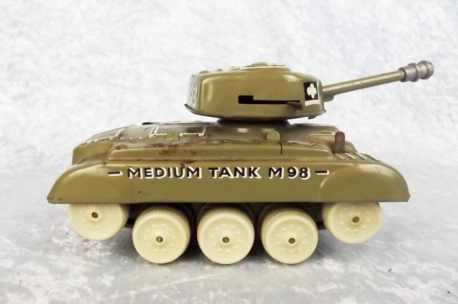 GAMA Clockwork Tin Plate Medium Tank M98 #2 - Image 3