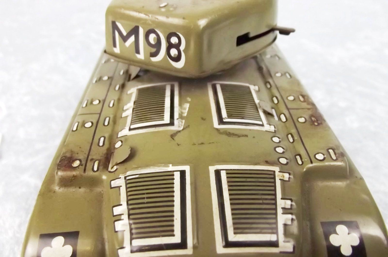 GAMA Clockwork Tin Plate Medium Tank M98 #2 - Image 7