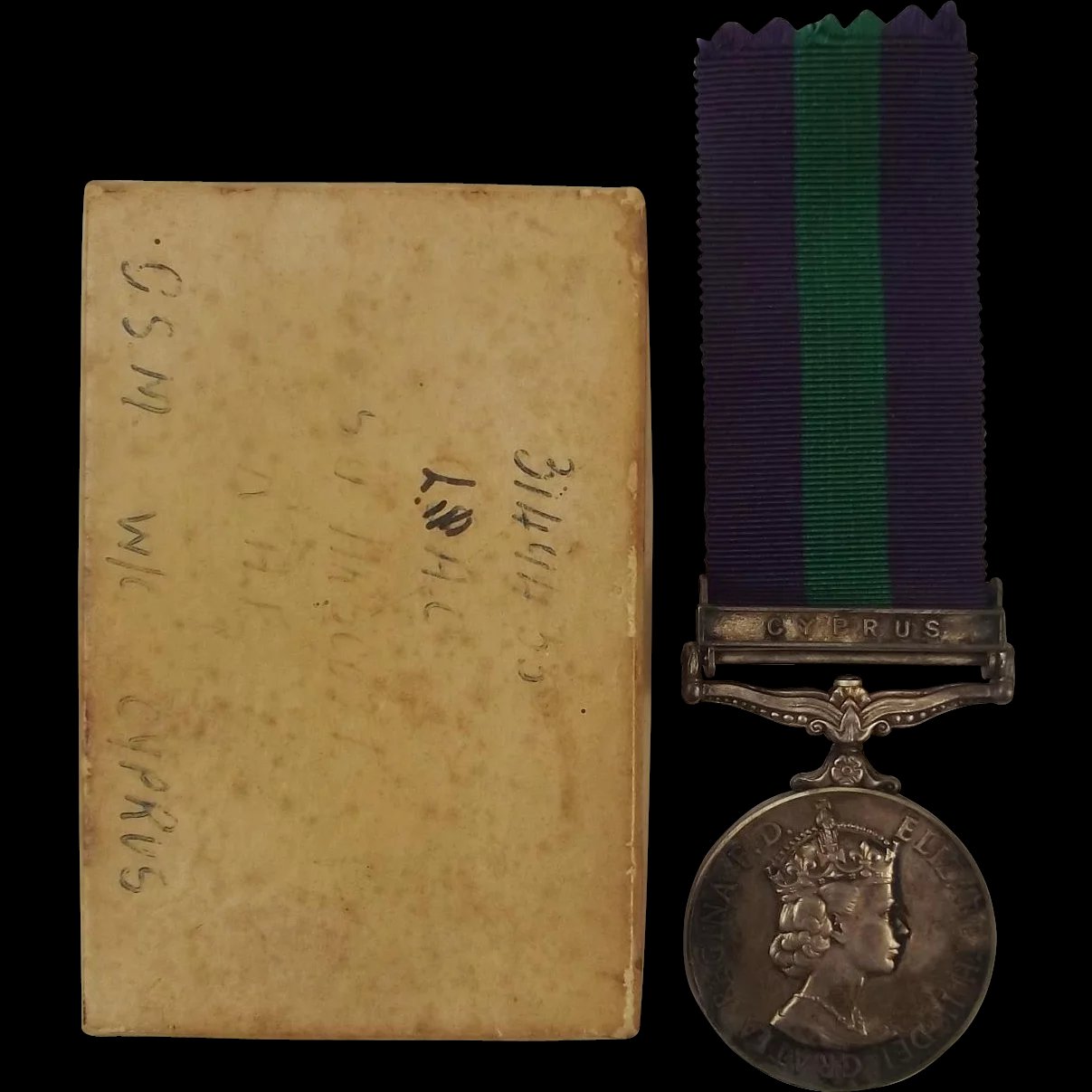 General Service Medal Awarded To 3149455 Leading Aircraftman J.S. Arscott – RAF