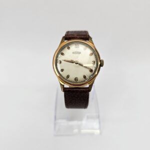 Gents Gold Plated Roamer MST 372 Manual Wrist Watch c1950s