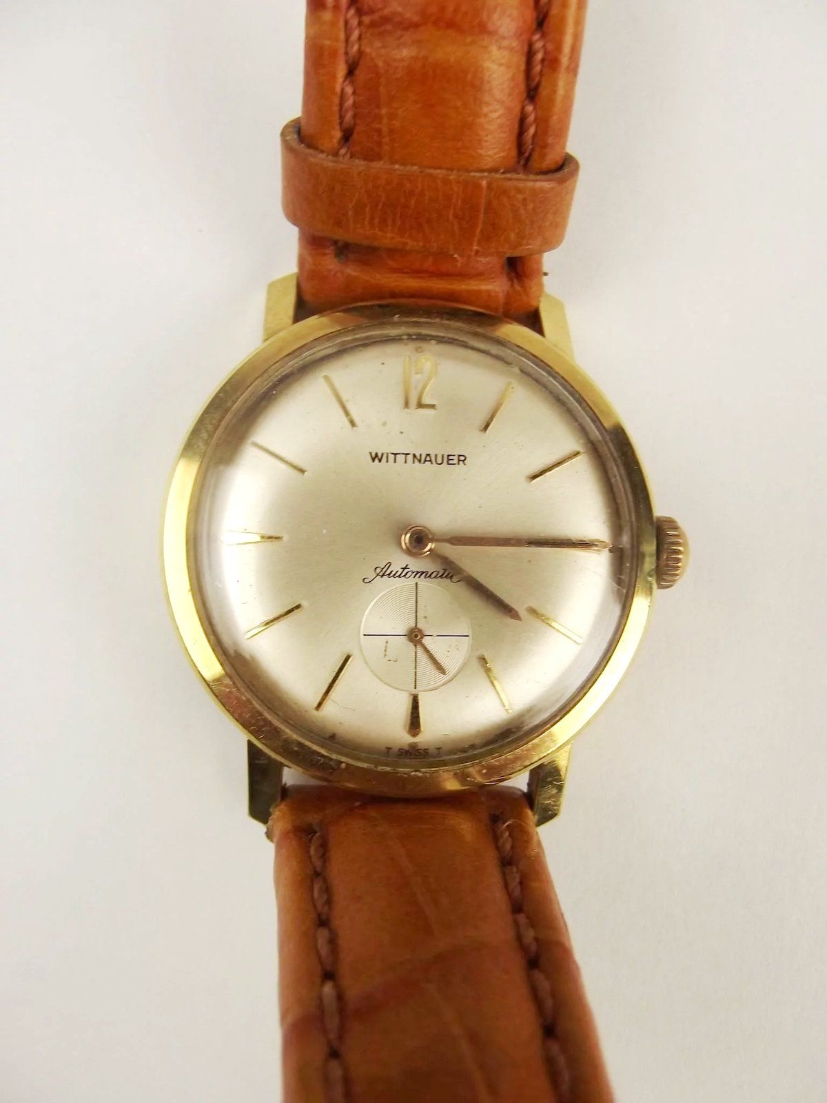 Gents Wittnauer-Longines Gold Plated Wristwatch – Boxed c1960’s - Image 2