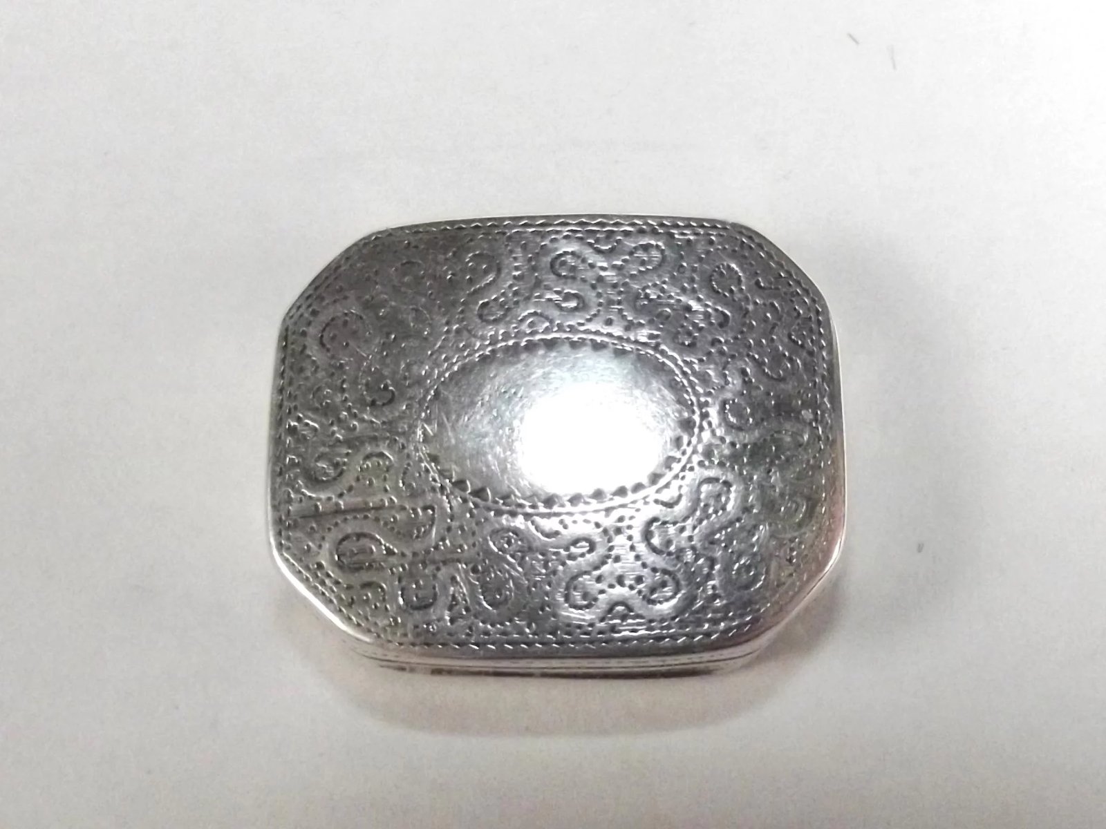 George III Silver Vinaigrette Birmingham 1818 By John Bettridge - Image 2
