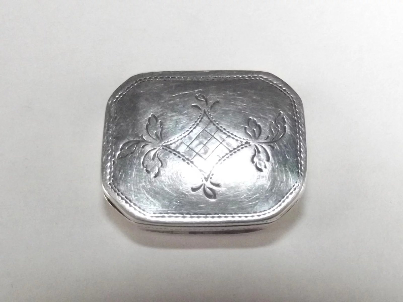George III Silver Vinaigrette Birmingham 1818 By John Bettridge - Image 3