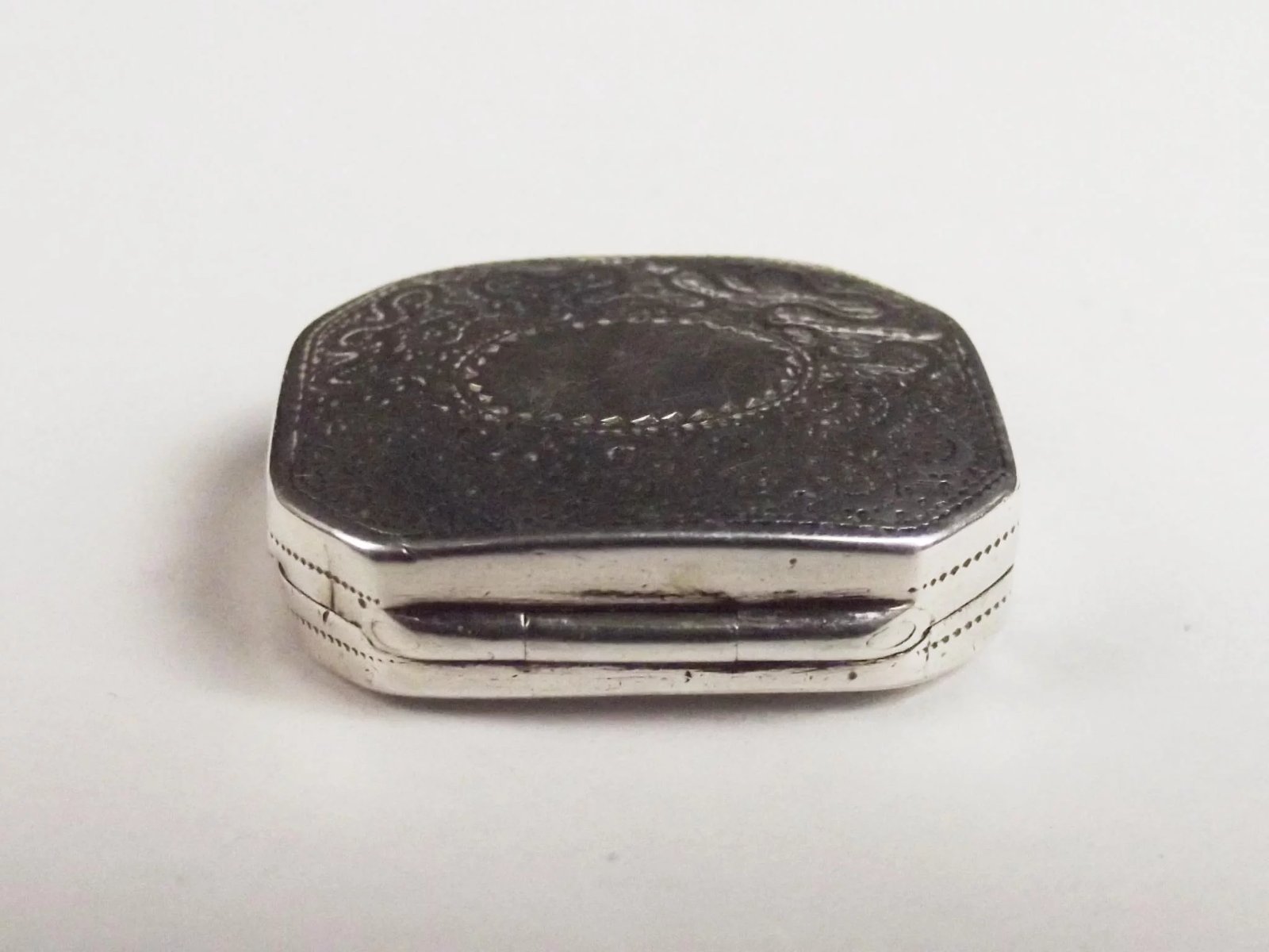 George III Silver Vinaigrette Birmingham 1818 By John Bettridge - Image 4