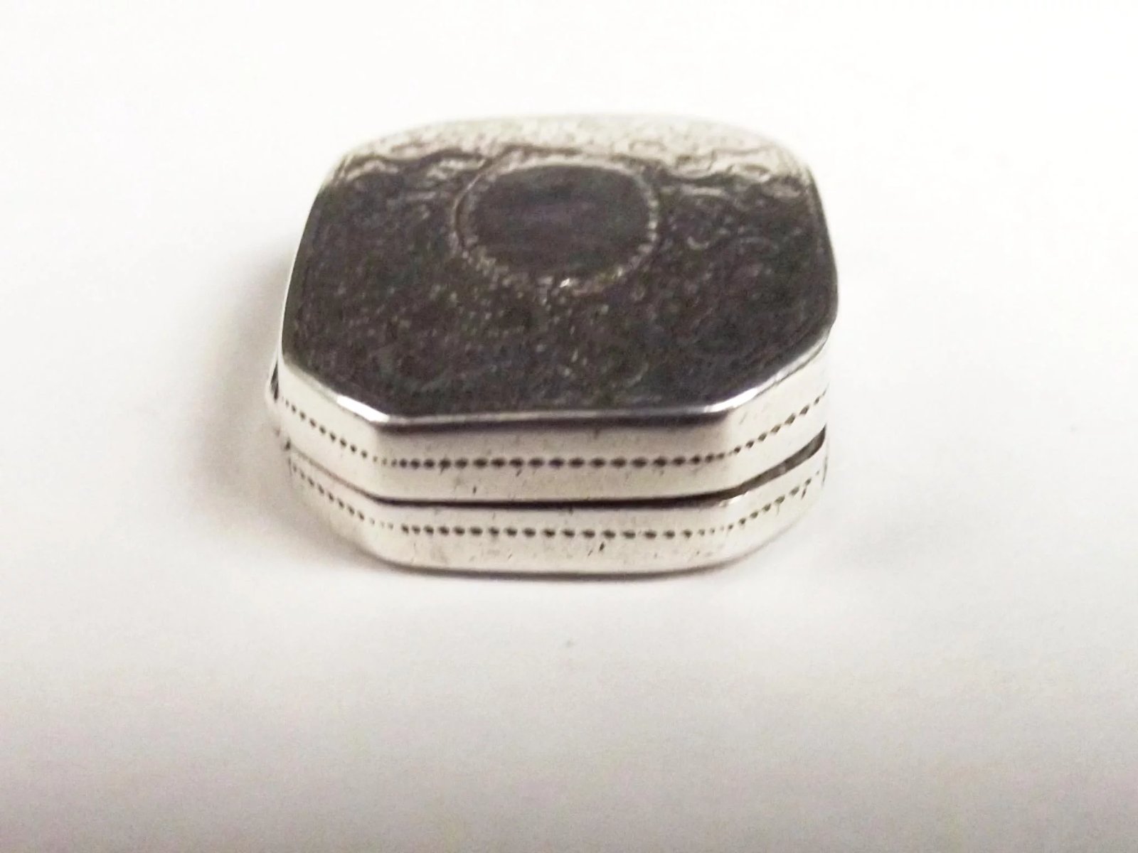 George III Silver Vinaigrette Birmingham 1818 By John Bettridge - Image 5