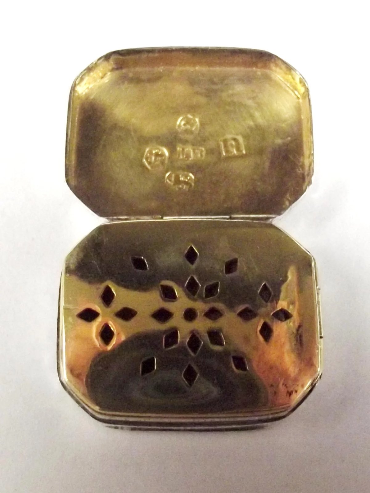 George III Silver Vinaigrette Birmingham 1818 By John Bettridge - Image 8