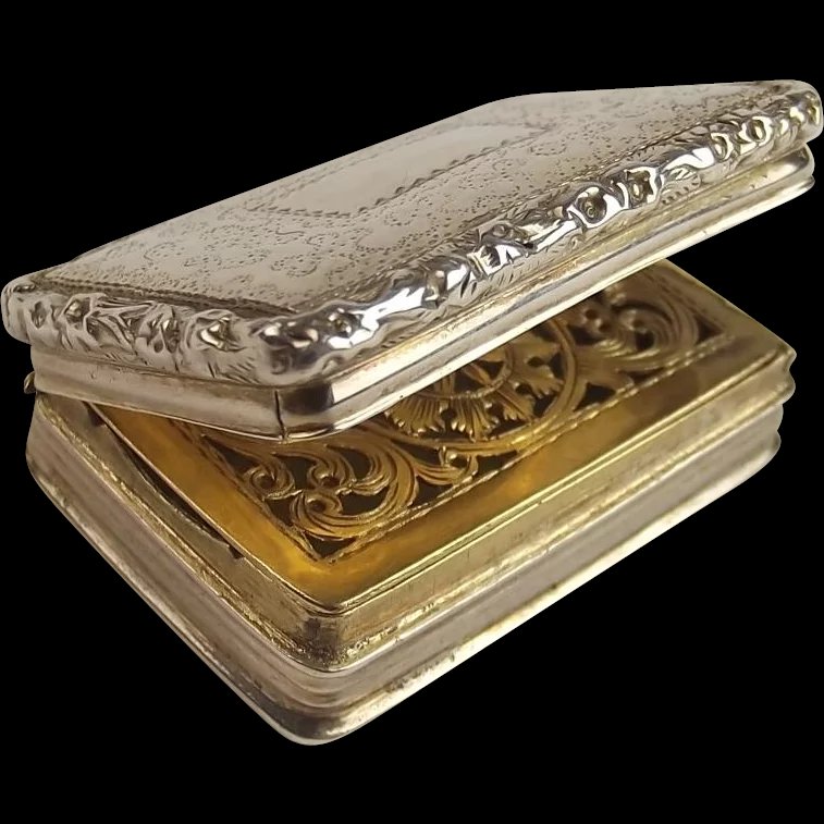 George IV Silver Vinaigrette c1820’s