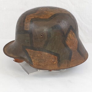 German WW1 M16 Stalhelm In Camo Finish