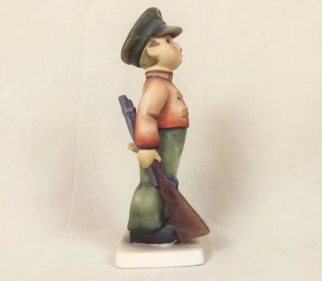 Goebel Porcelain Figurine Boy Soldier 332 - Image 5