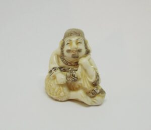 Goebel Prototype Japanese God Figurine c1950’s