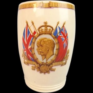 Gosport 1935 King George V Silver Jubilee Porcelain Beaker