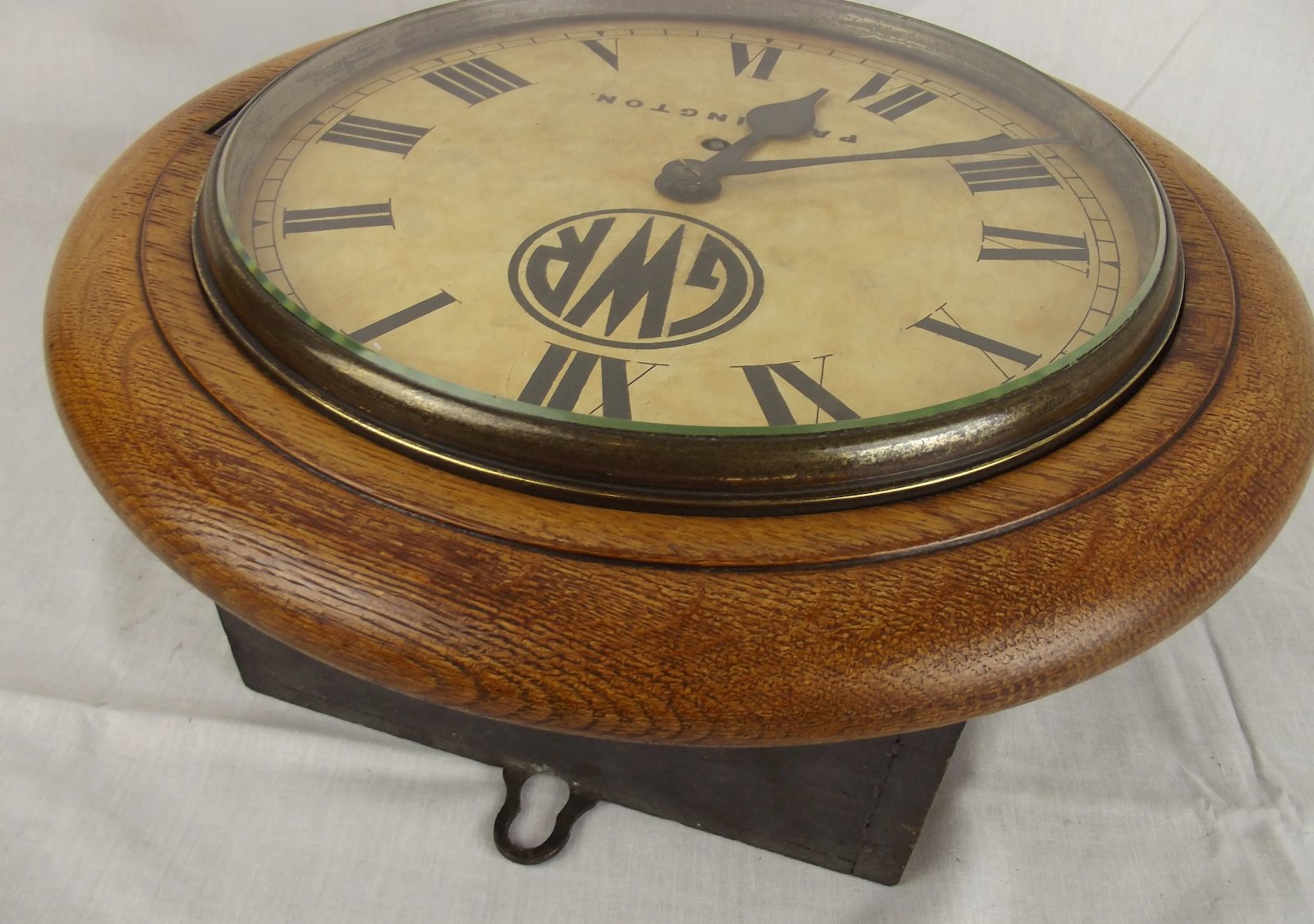 Great Western Railway Single Fusee Wall Clock - Paddington - Image 14