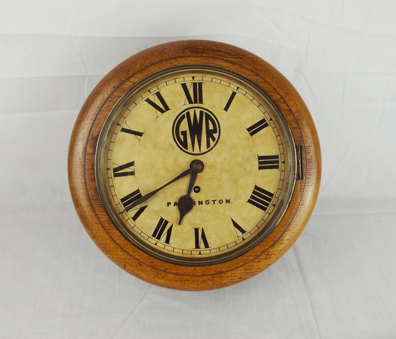 Great Western Railway Single Fusee Wall Clock - Paddington - Image 2