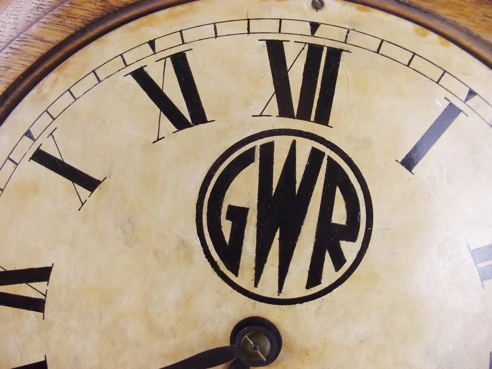 Great Western Railway Single Fusee Wall Clock - Paddington - Image 4