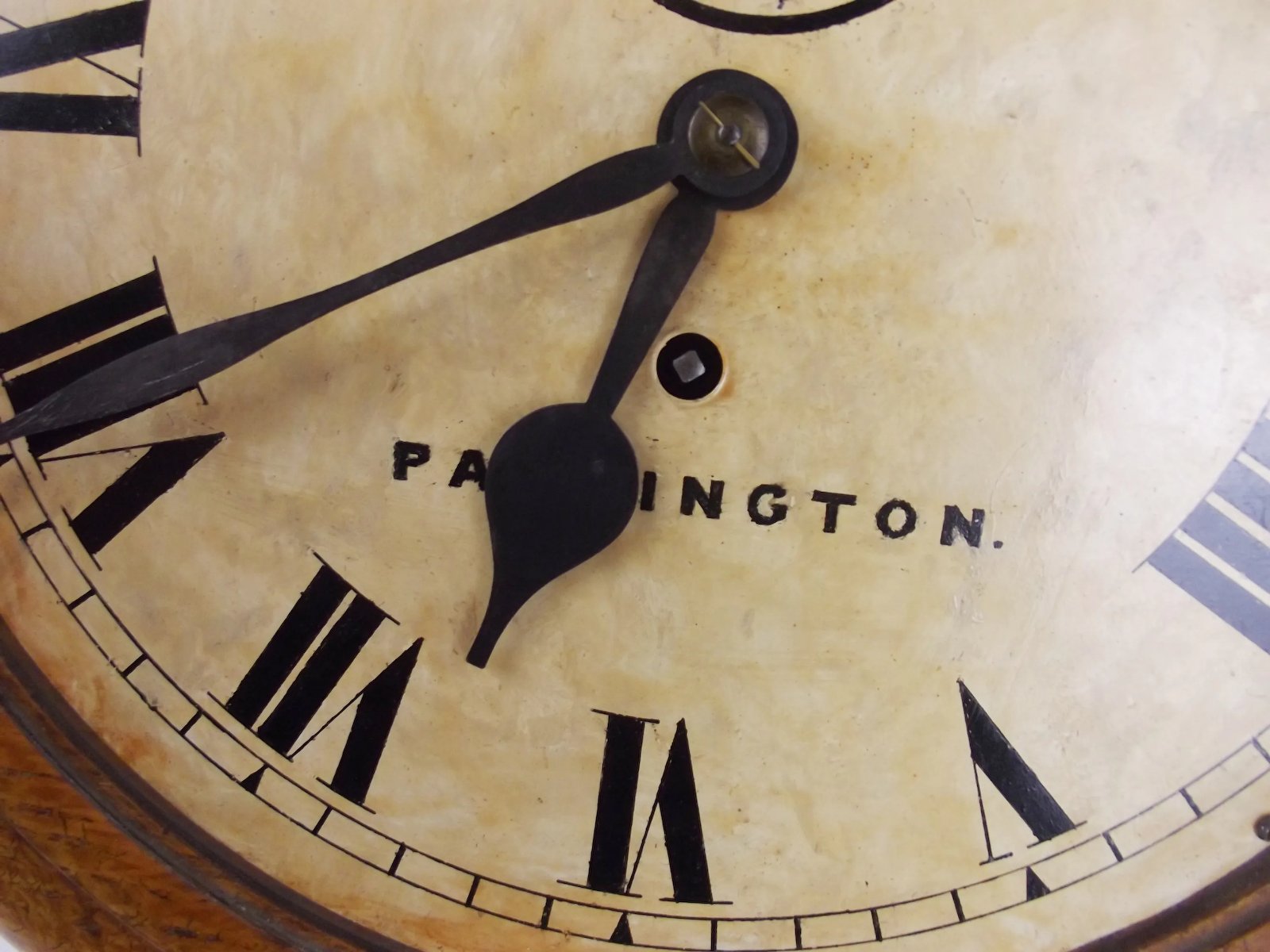 Great Western Railway Single Fusee Wall Clock - Paddington - Image 5