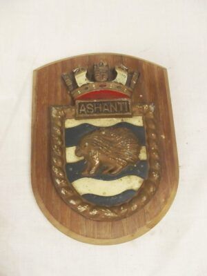 HMS Ashanti Tribal Class Frigate Boat Badge