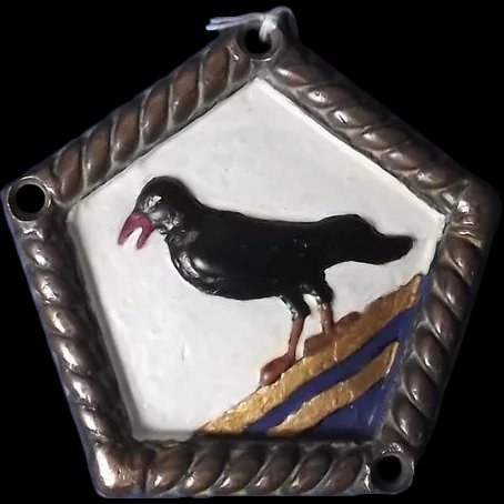 HMS Canterbury (1915) Bronze Ships Boat Badge (C-Class Light Cruiser)