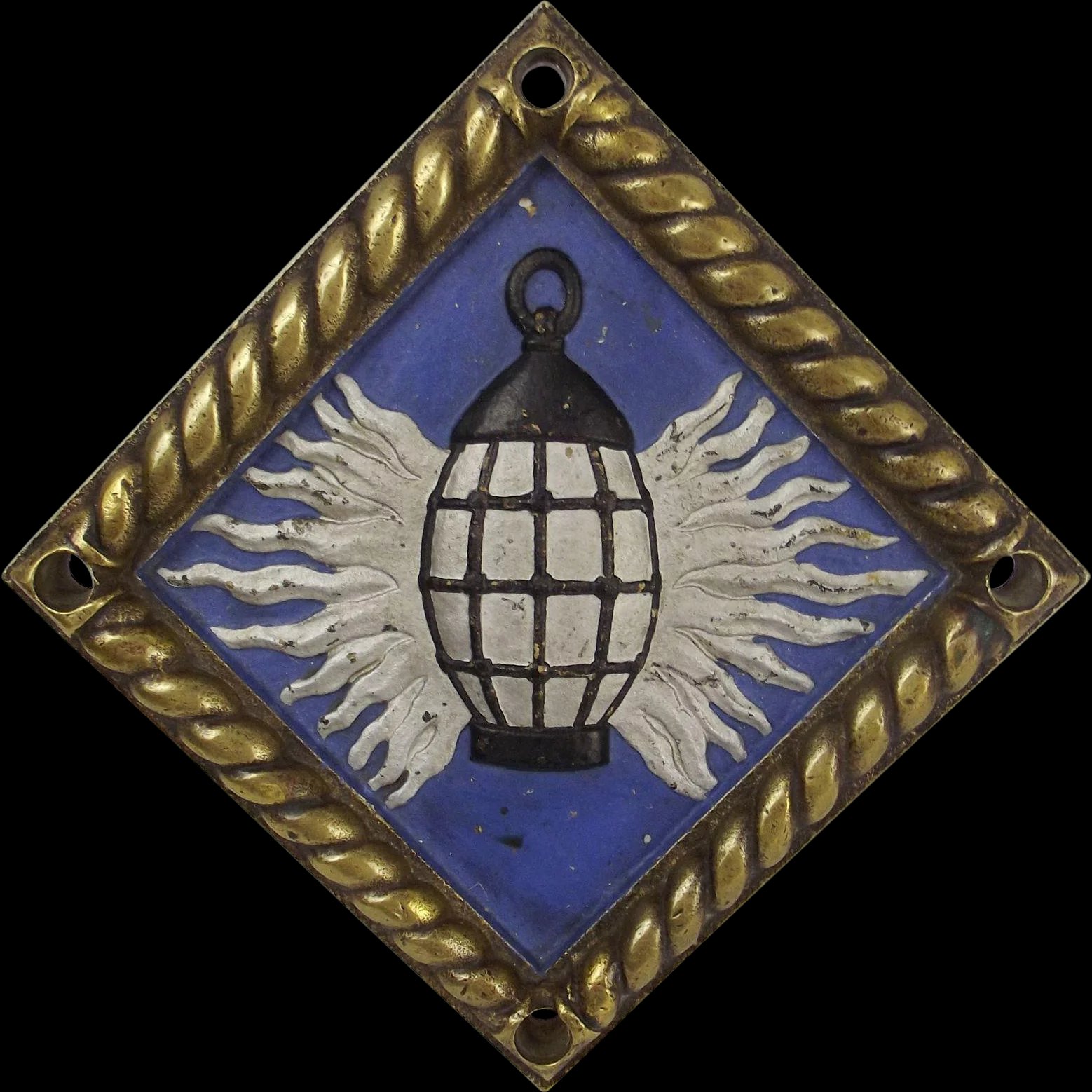 HMS Glowworm Bronze Ships Boat Badge