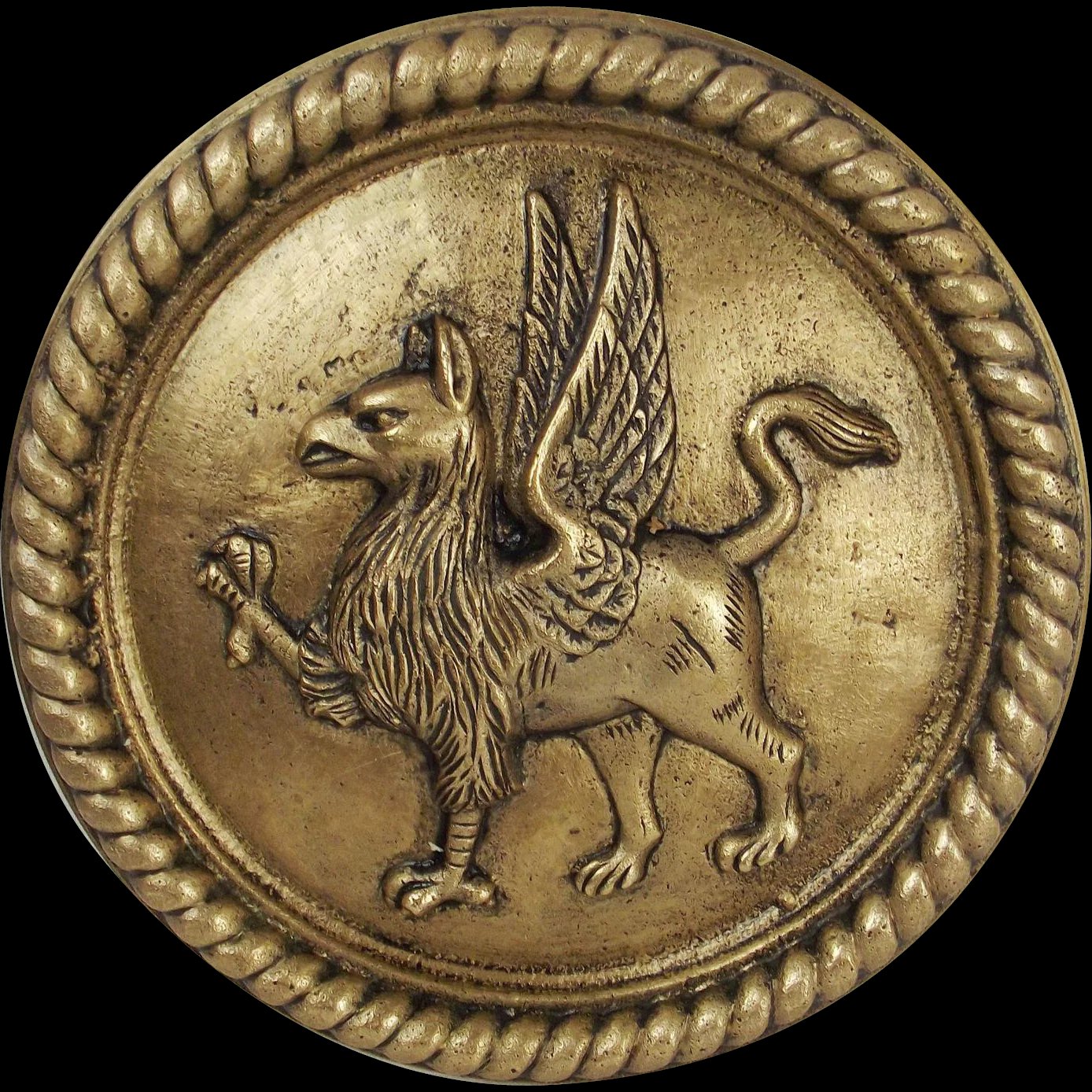 HMS Griffin Bronze Tompion