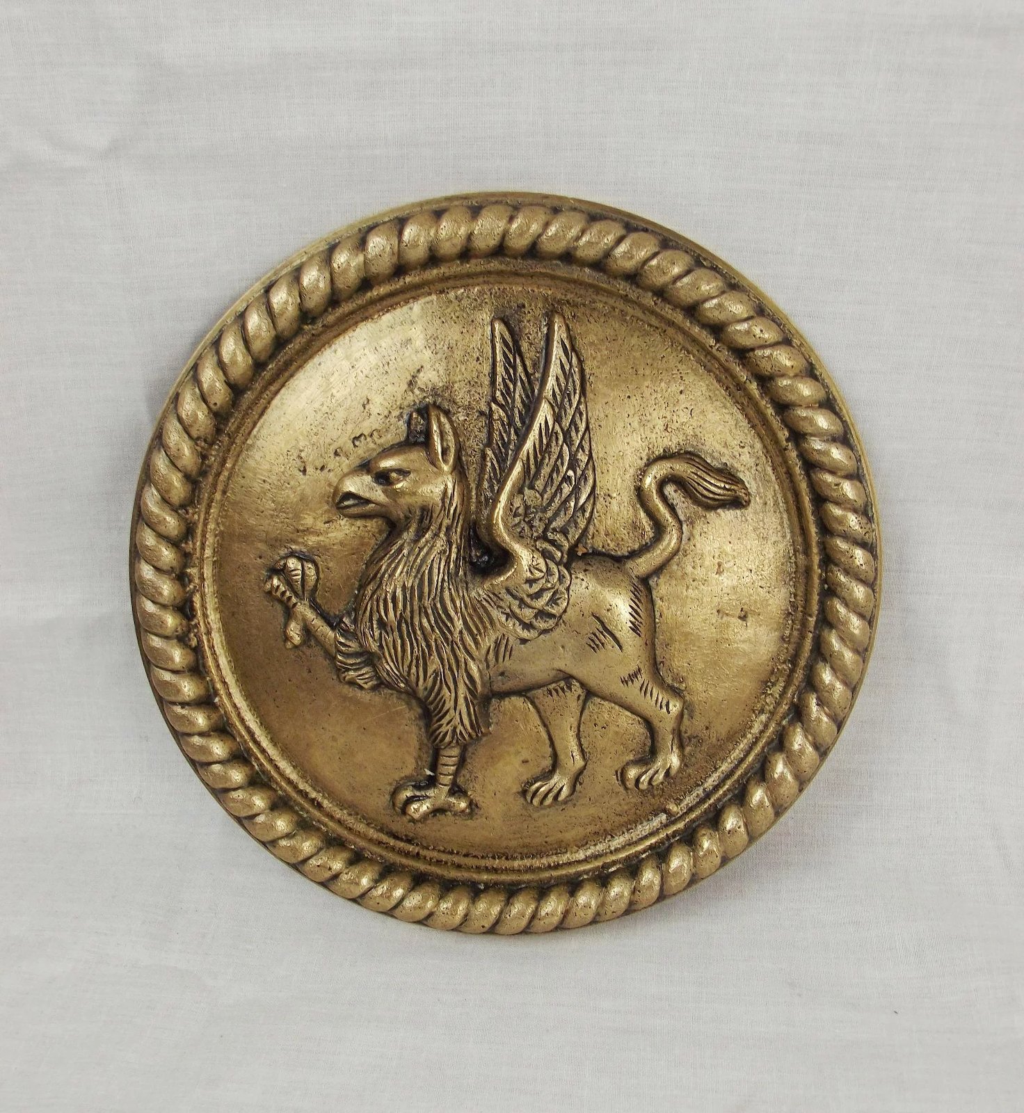 HMS Griffin Bronze Tompion - Image 2