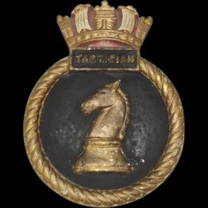 HMS Tactician Ships Mess Room Badge - 1942 T Class Submarine