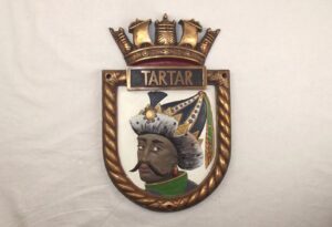 HMS Tartar Bronze Ships Crest