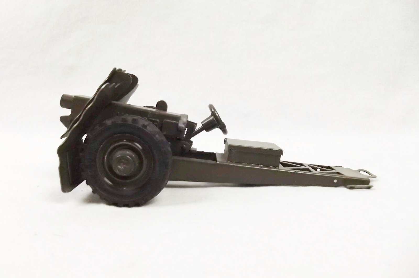 Hausser German Post War Tin Plate Toy 75 mm GebK 15 Mountain Gun - Image 3