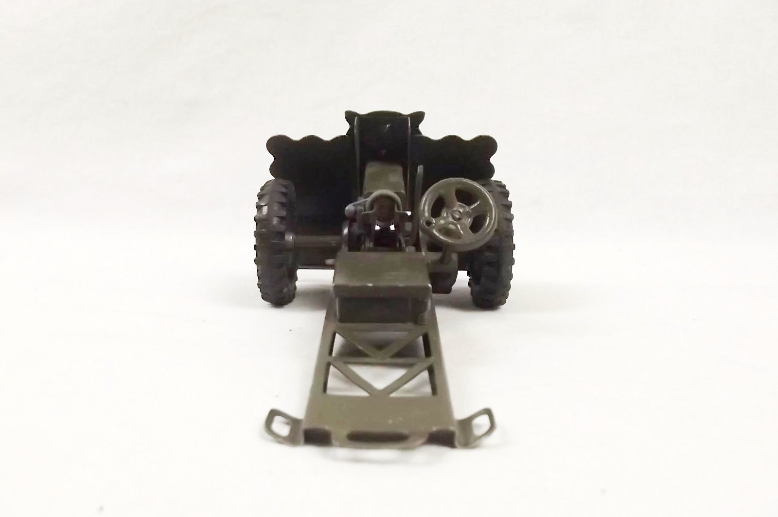 Hausser German Post War Tin Plate Toy 75 mm GebK 15 Mountain Gun - Image 4