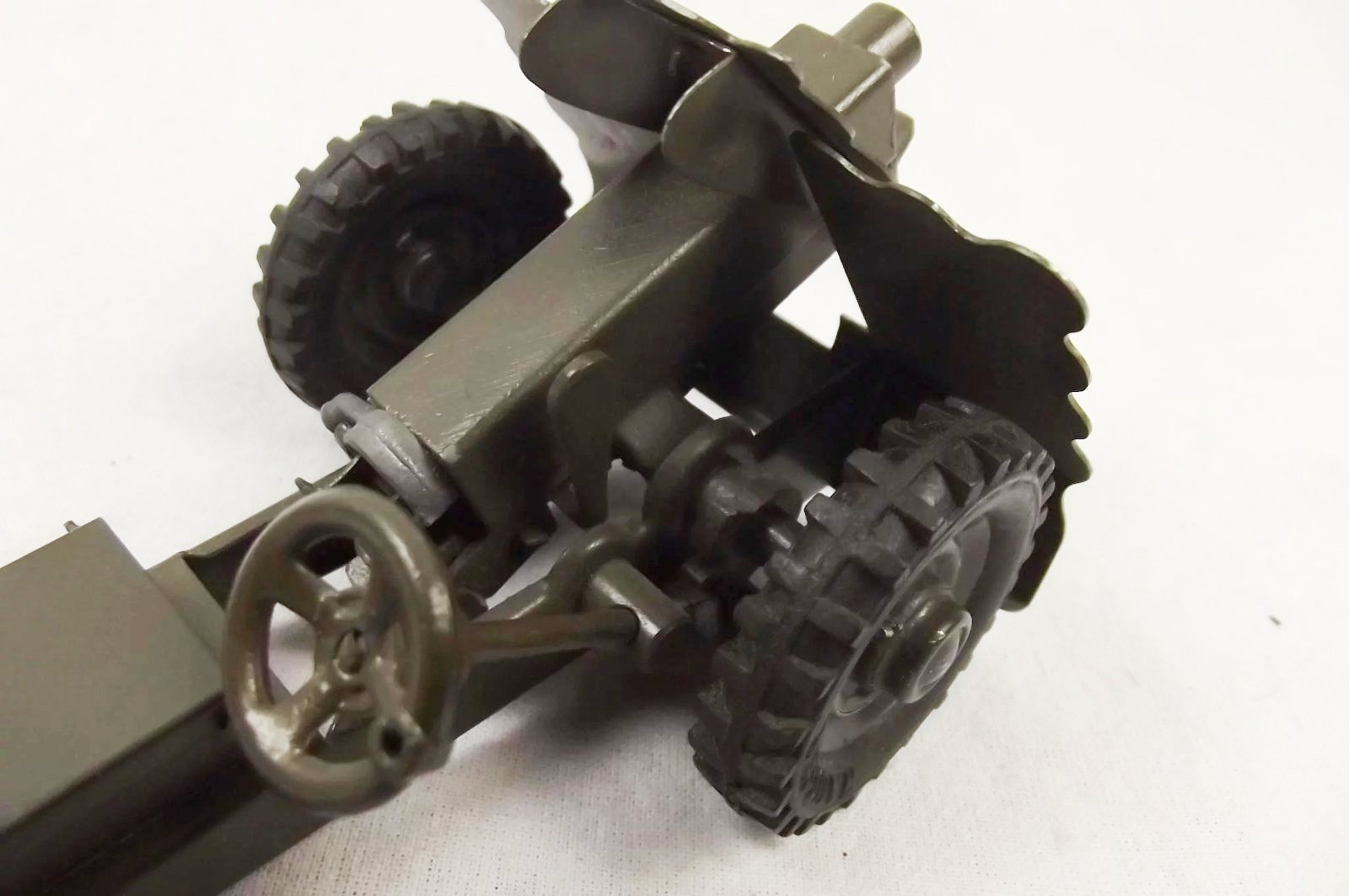 Hausser German Post War Tin Plate Toy 75 mm GebK 15 Mountain Gun - Image 8