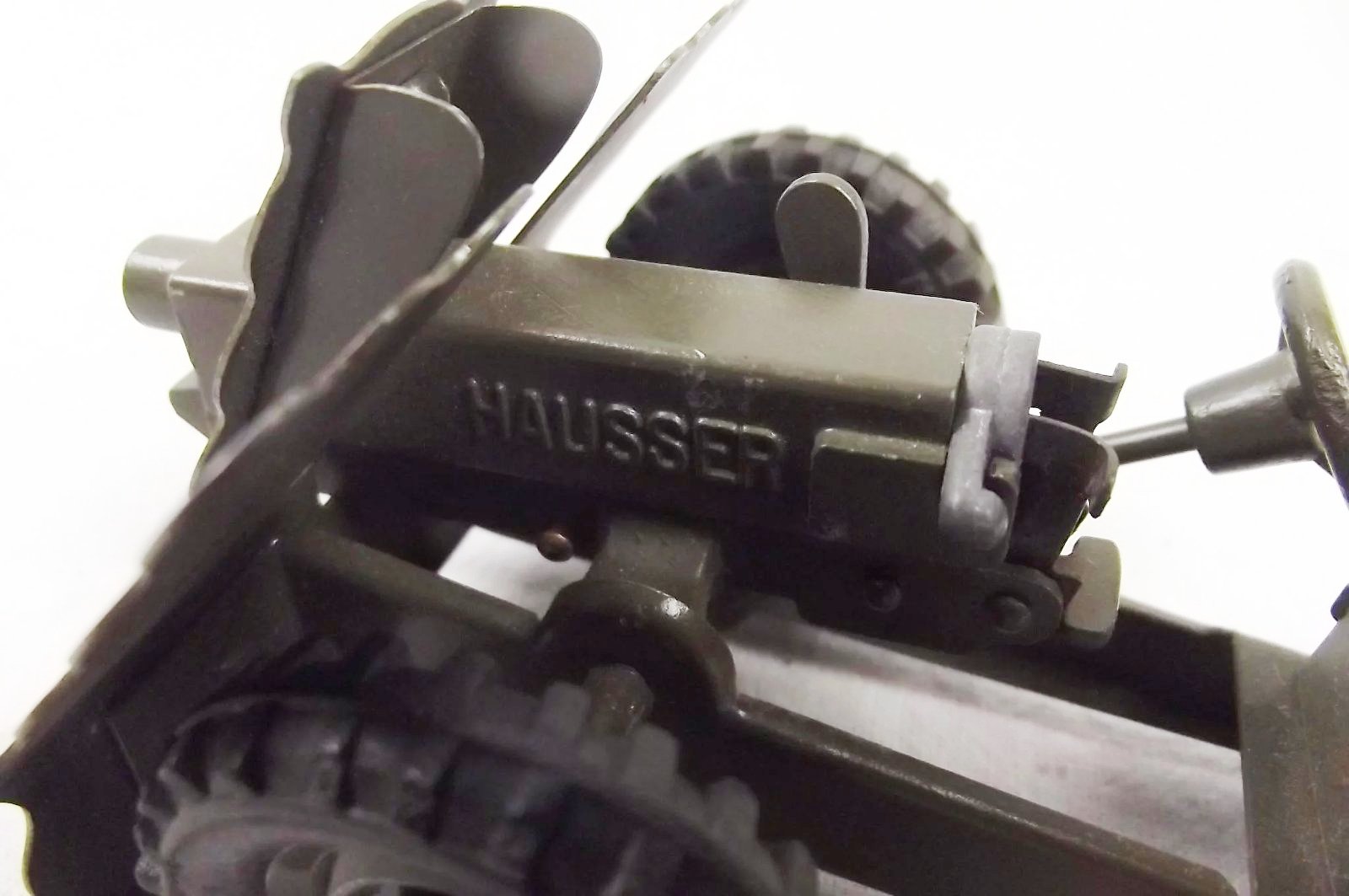 Hausser German Post War Tin Plate Toy 75 mm GebK 15 Mountain Gun - Image 9