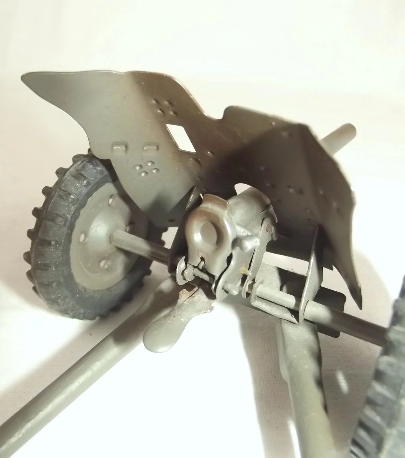 Hausser Post War Tin Plate Toy Model No. 719 Large Anti-Tank Gun - Image 5