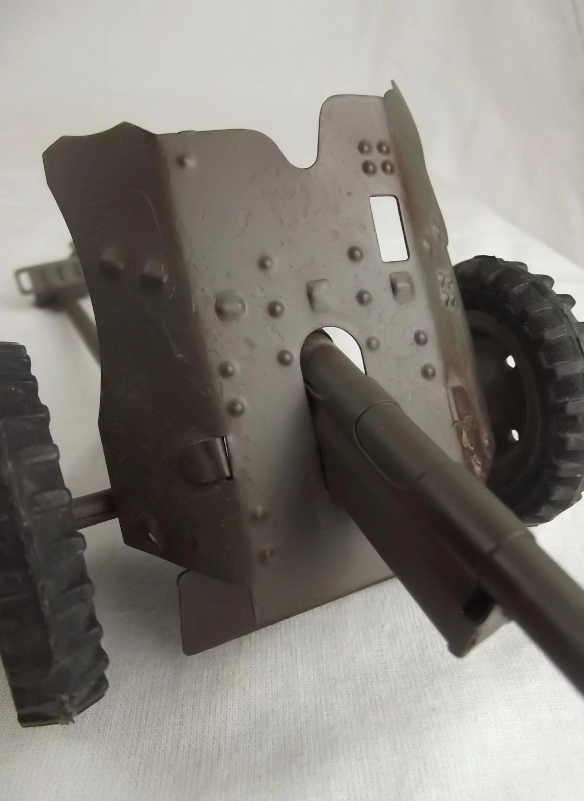 Hausser Post War Tin Plate Toy Model No. 719 Large Anti-Tank Gun - Image 6