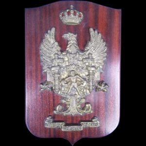 A Heavy Cast Brass Badge For The Spanish Cadiz Millitary Corps