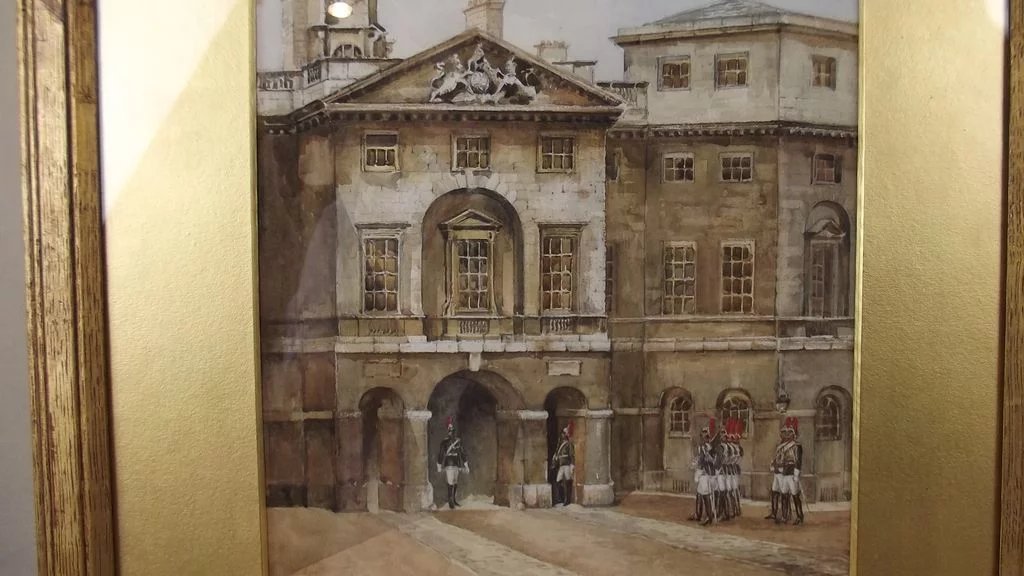 Horse Guards London - Watercolour Painting by Nora Davison - Signed - Image 4