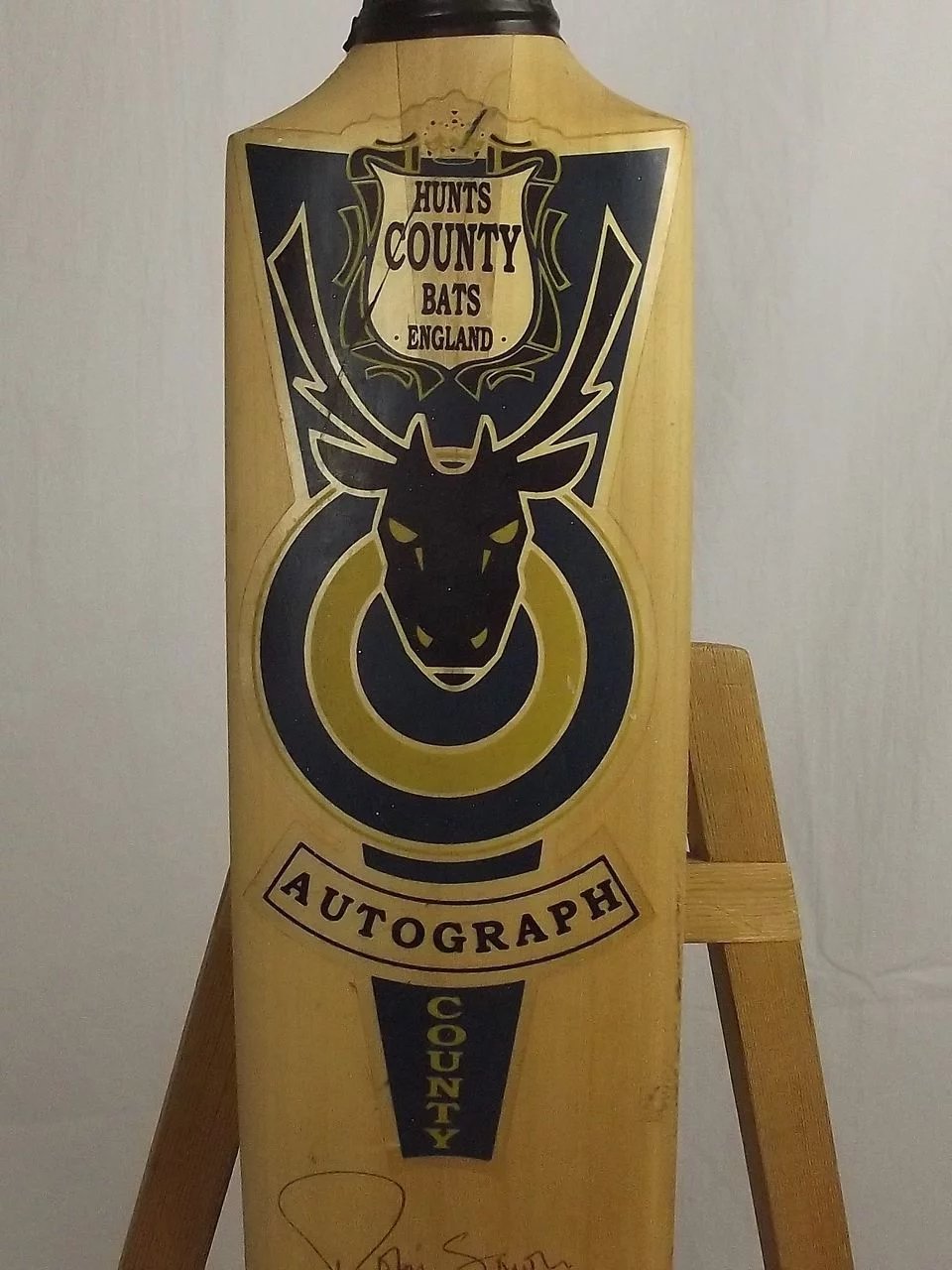 Hunts County Bats England Signature Series Signed Cricket Bat & Ball - Image 6