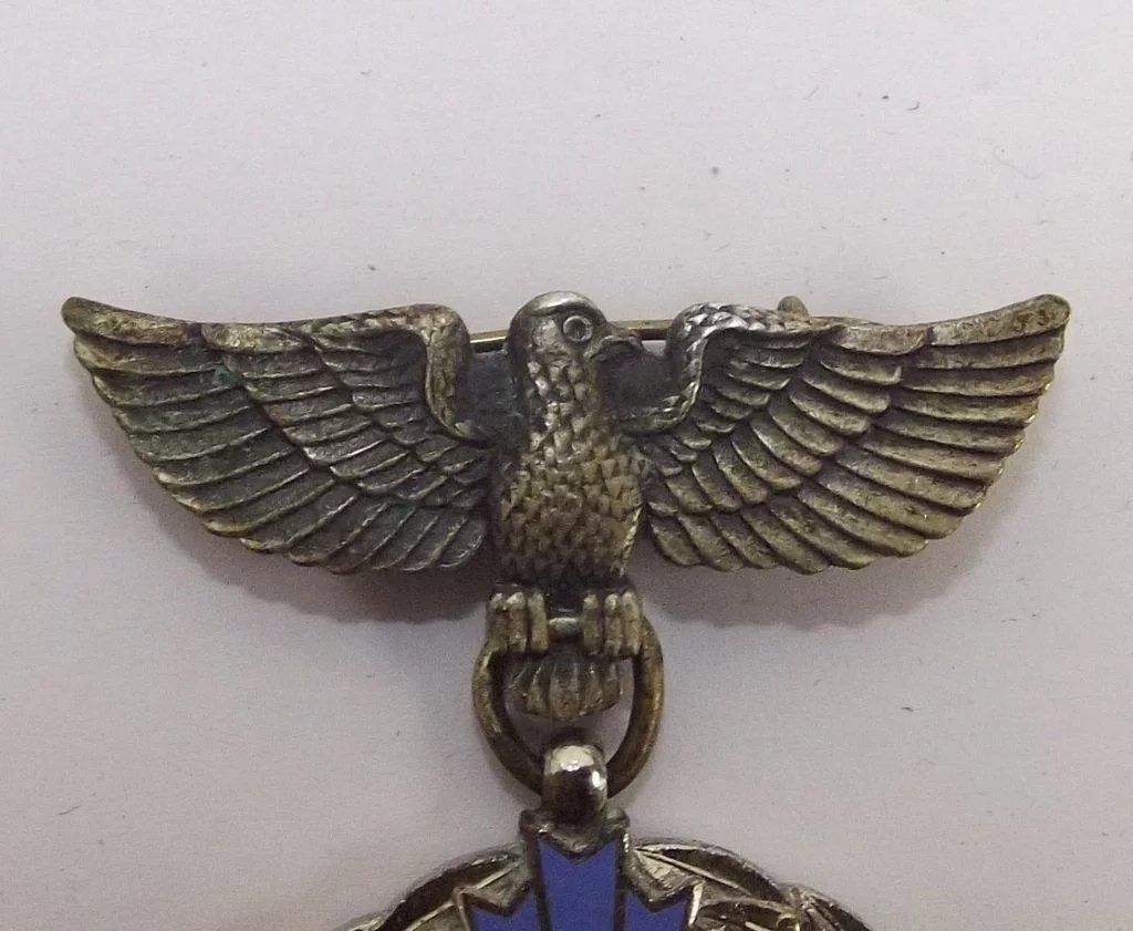 Imperial Japanese Fire Service Medal Kanagawa Prefecture - Image 4