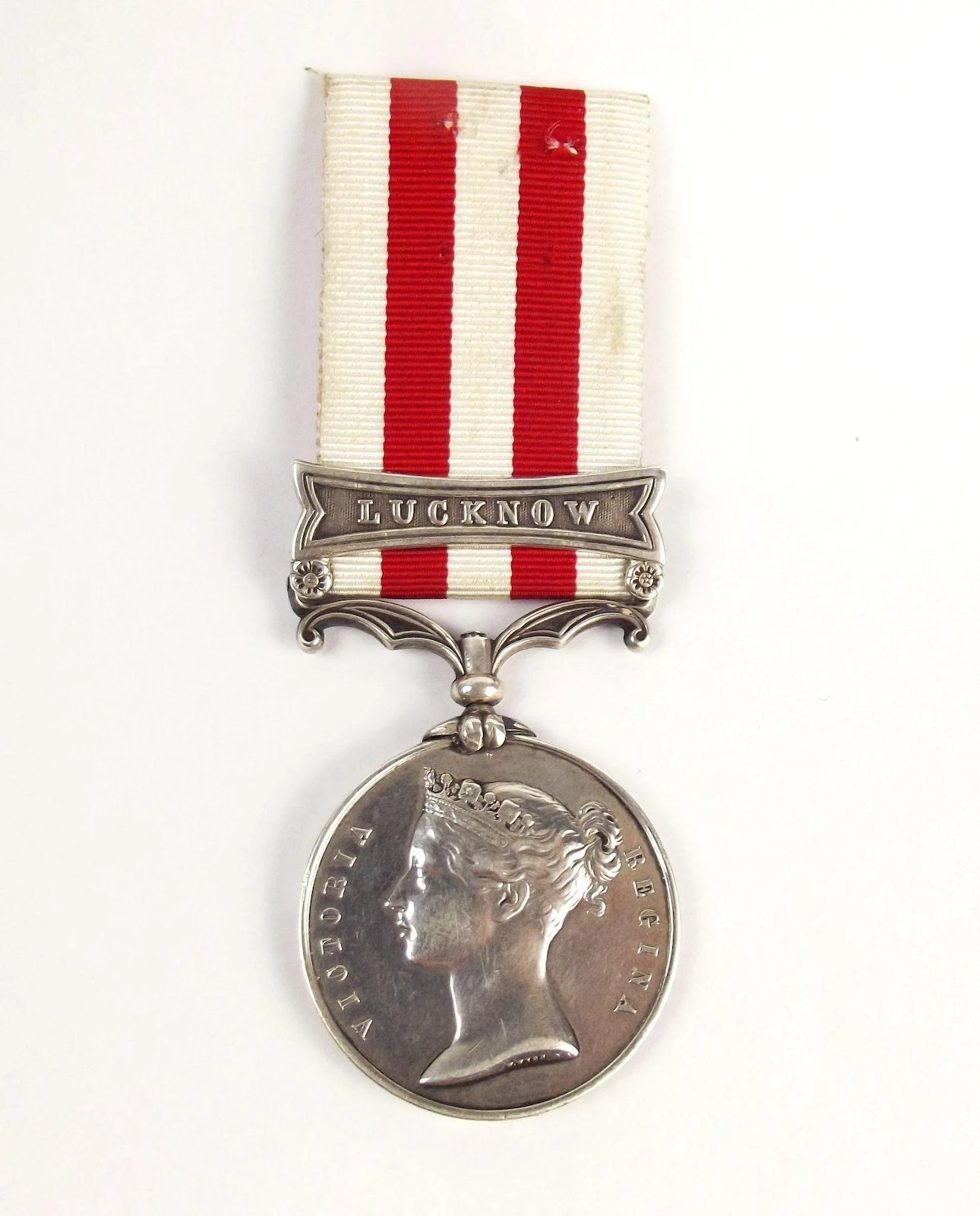 Indian Mutiny Medal 1858 LUCKNOW With Associated Paperwork - Image 2