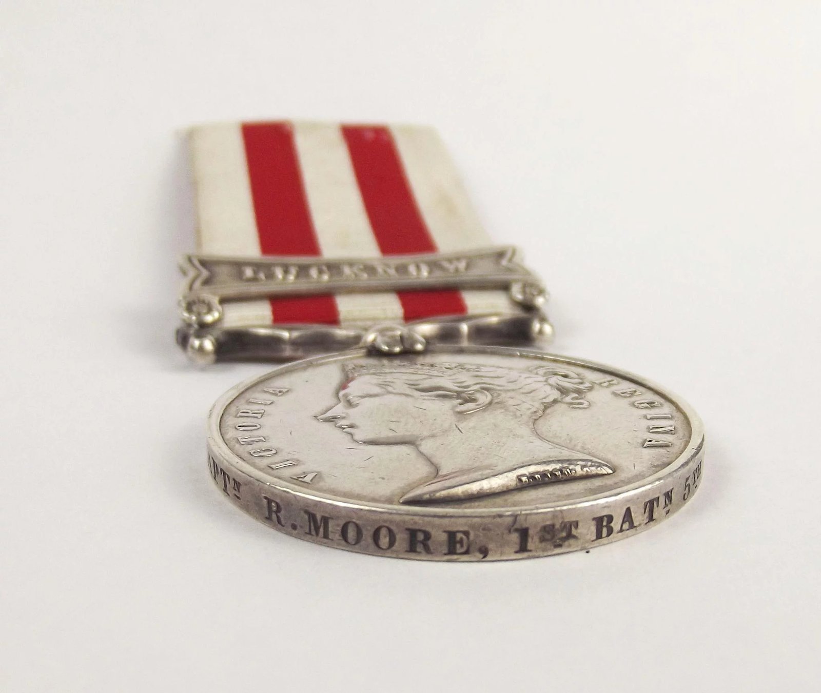 Indian Mutiny Medal 1858 LUCKNOW With Associated Paperwork - Image 3
