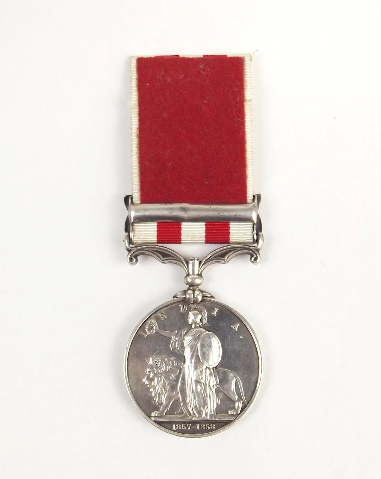 Indian Mutiny Medal 1858 LUCKNOW With Associated Paperwork - Image 4