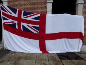 Invincible Class Aircraft Carrier White Ensign Flag
