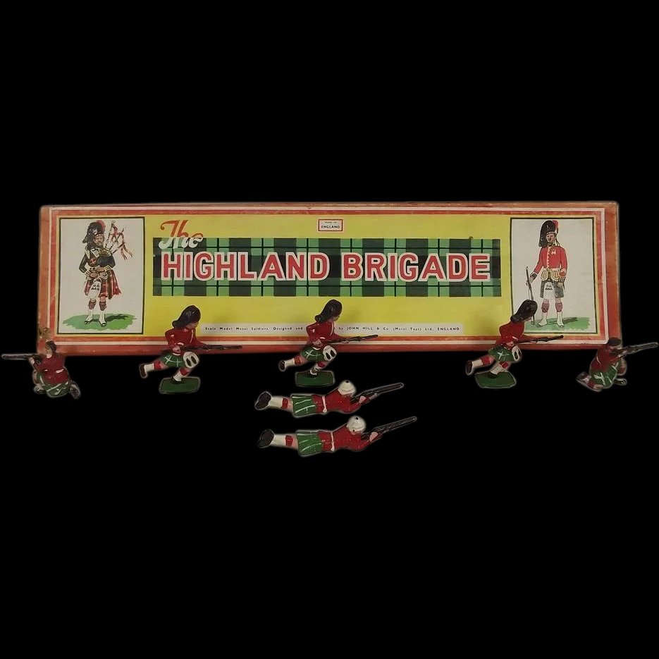 John Hill Toy Soldiers Set 141 - Scots Highlanders Brigade