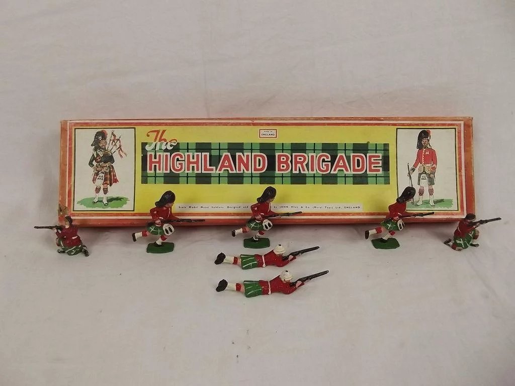 John Hill Toy Soldiers Set 141 - Scots Highlanders Brigade - Image 2