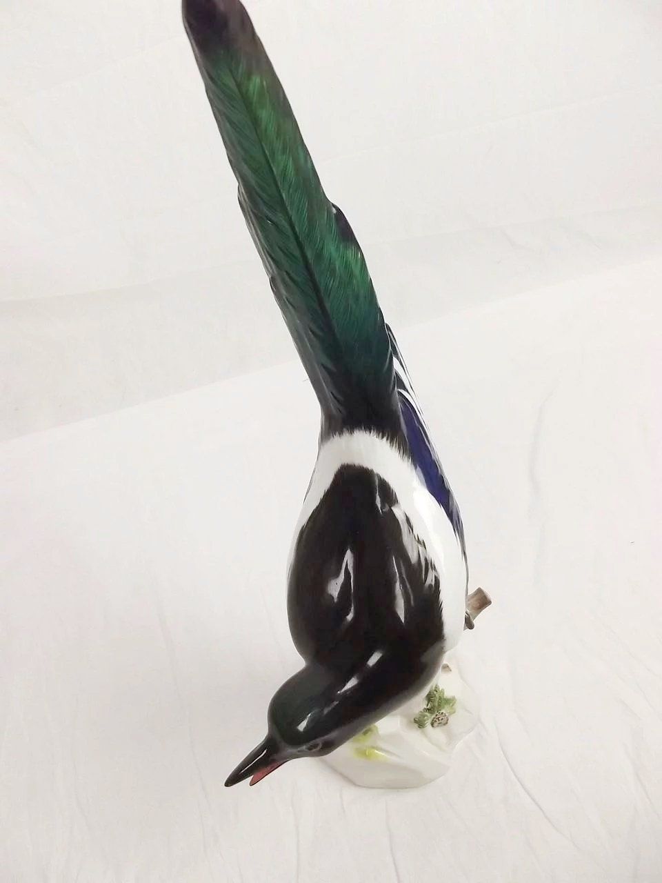 Large 1924-34 Meissen Magpie Bird Model 68b - Image 5